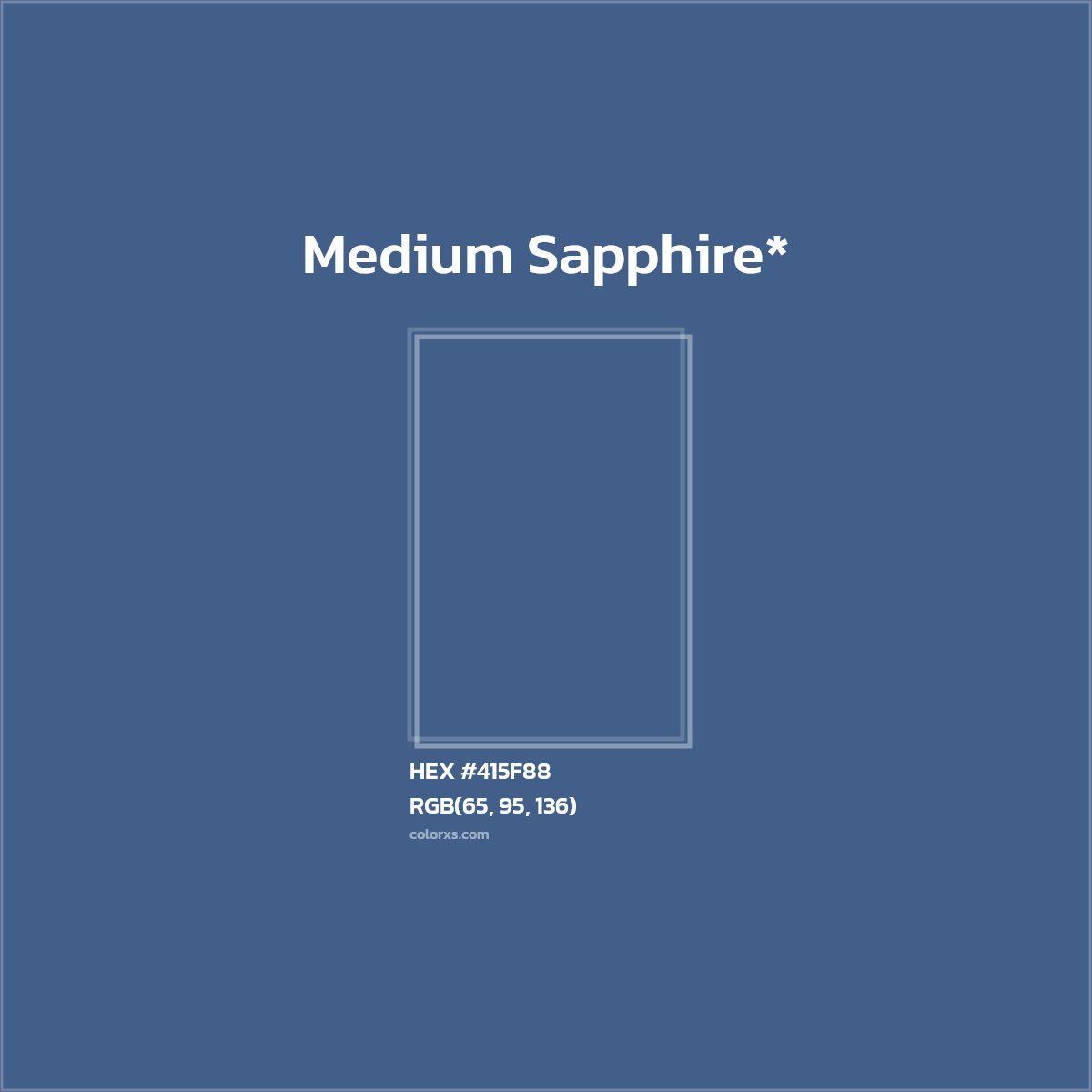 HEX #415F88 Color Name, Color Code, Palettes, Similar Paints, Images