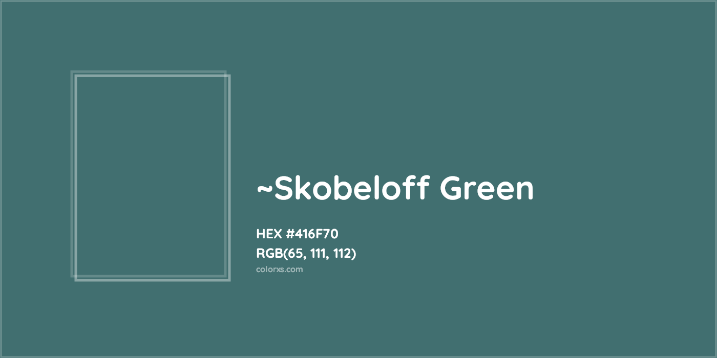 HEX #416F70 Color Name, Color Code, Palettes, Similar Paints, Images
