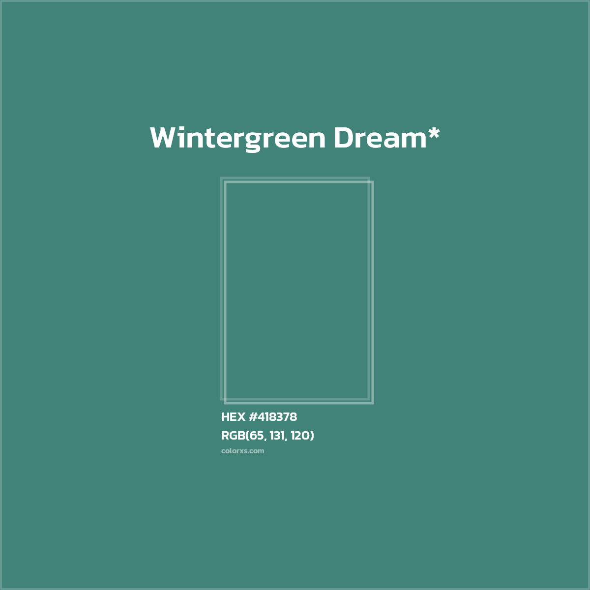 HEX #418378 Color Name, Color Code, Palettes, Similar Paints, Images