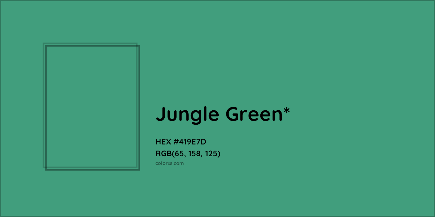 HEX #419E7D Color Name, Color Code, Palettes, Similar Paints, Images