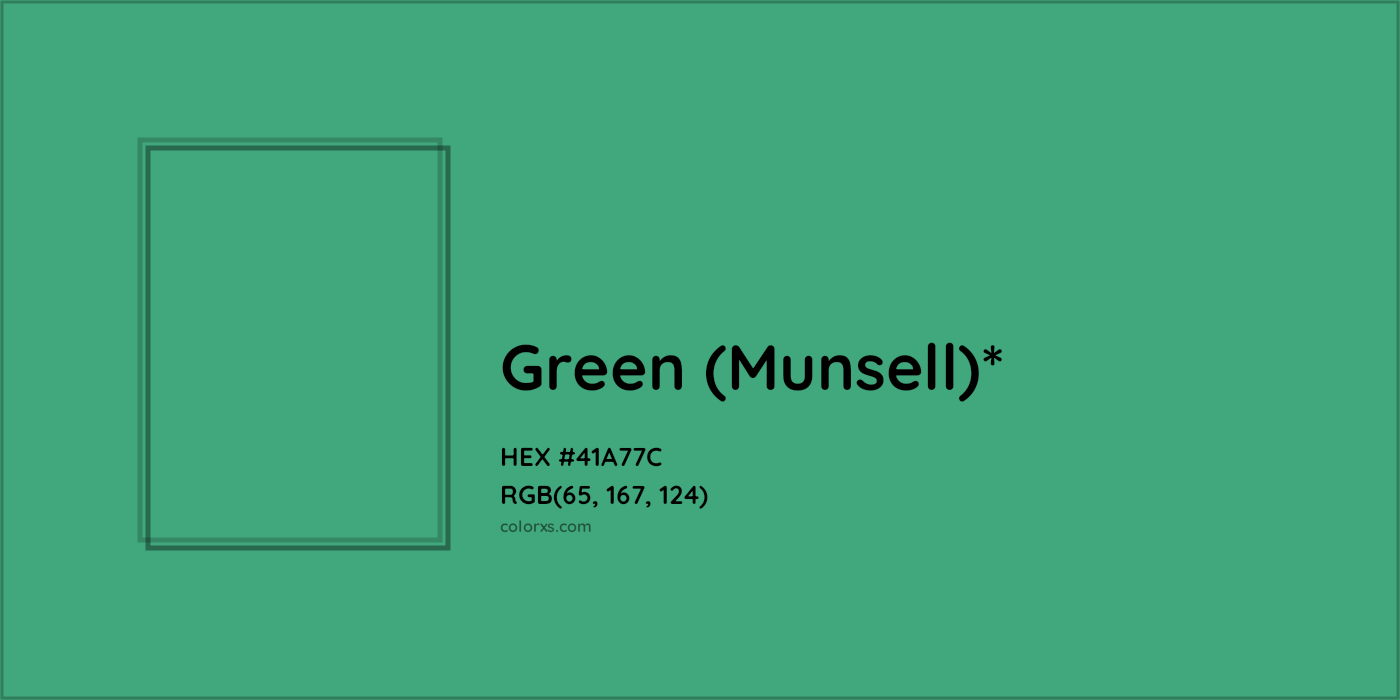 HEX #41A77C Color Name, Color Code, Palettes, Similar Paints, Images