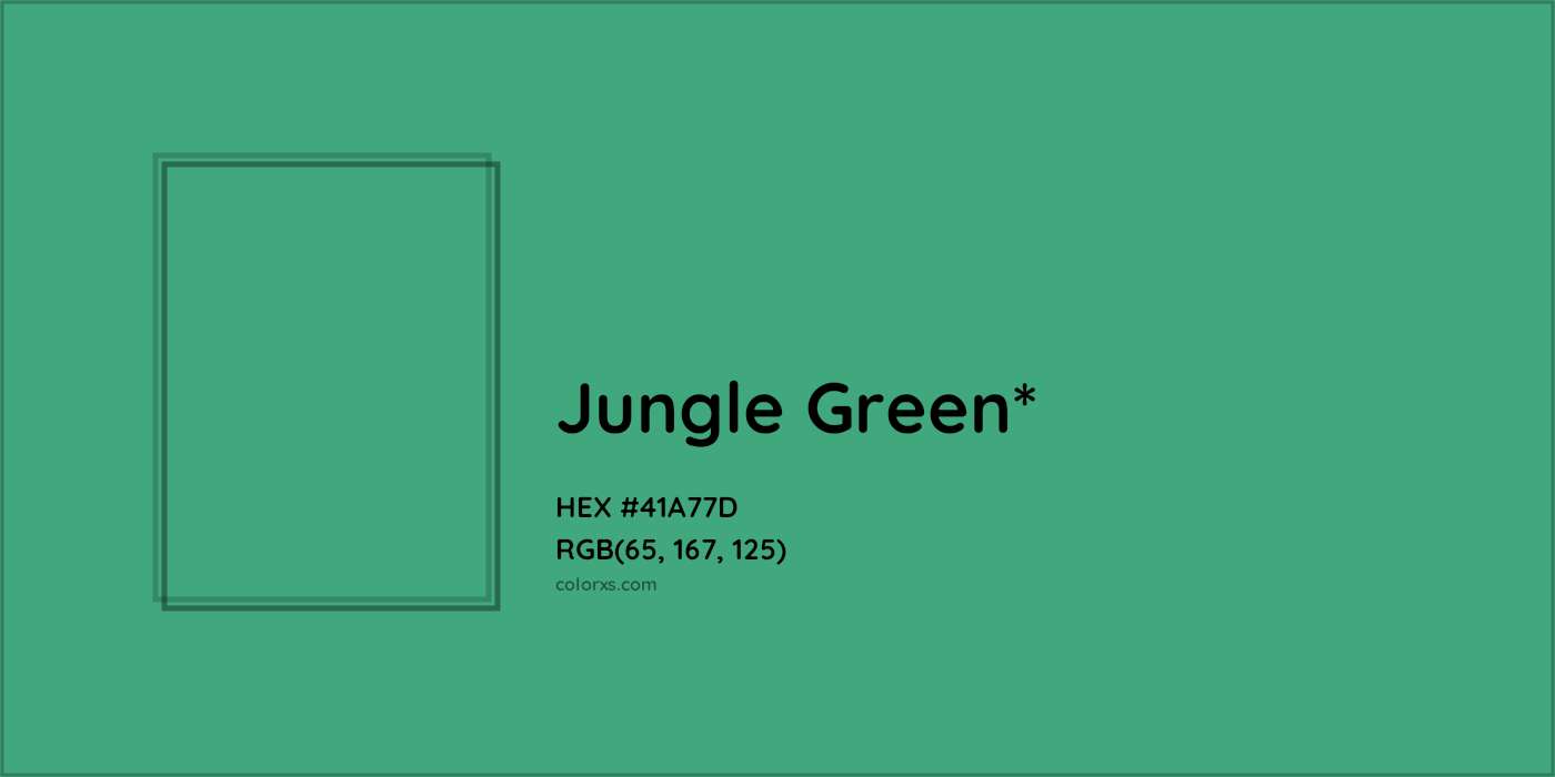HEX #41A77D Color Name, Color Code, Palettes, Similar Paints, Images