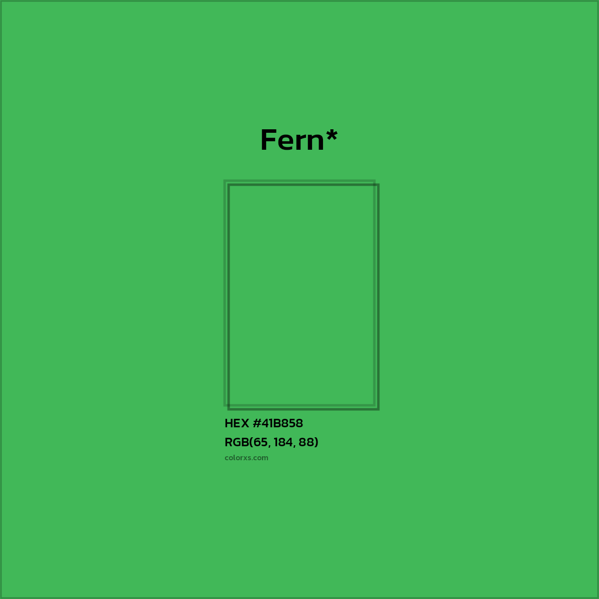 HEX #41B858 Color Name, Color Code, Palettes, Similar Paints, Images