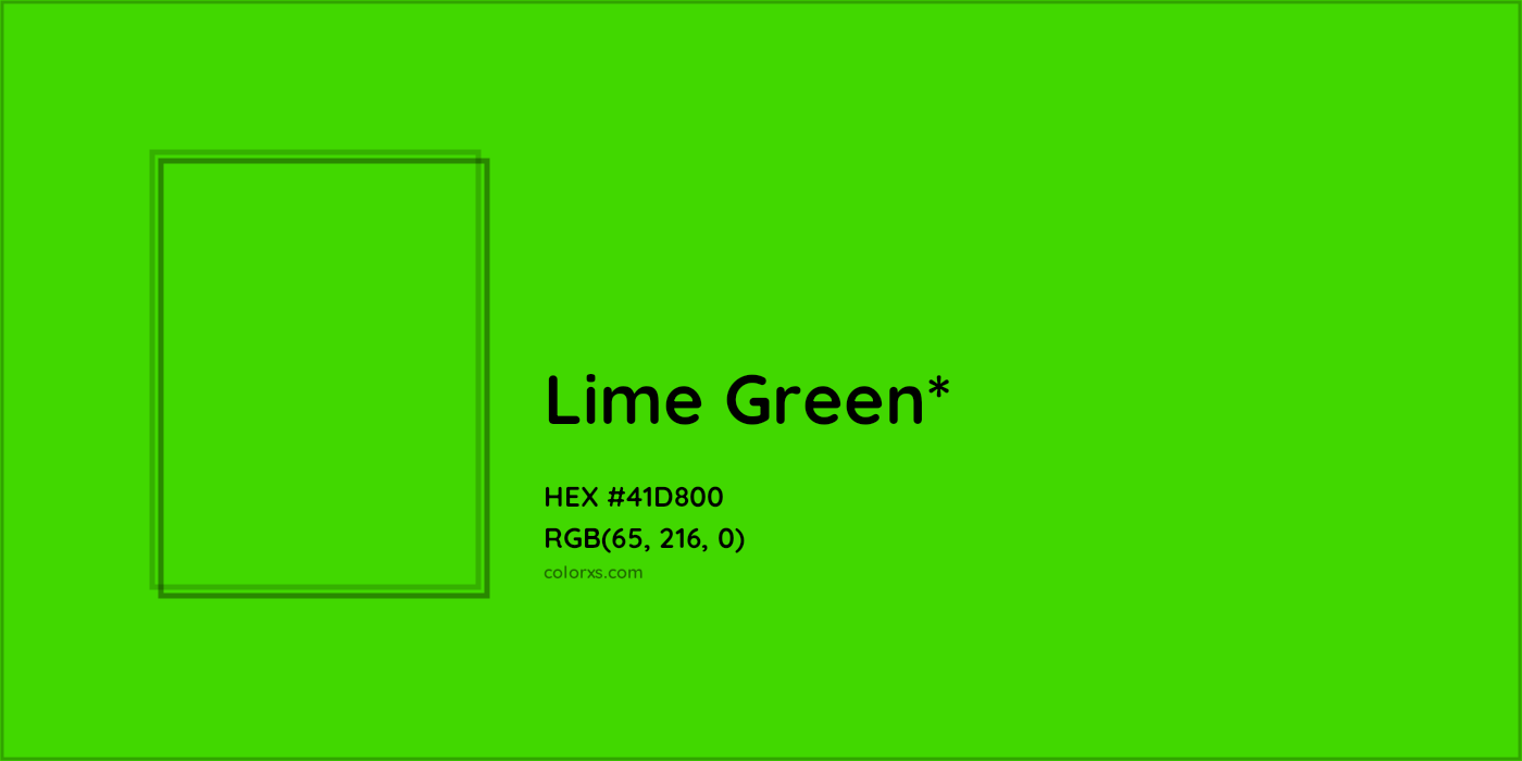 HEX #41D800 Color Name, Color Code, Palettes, Similar Paints, Images