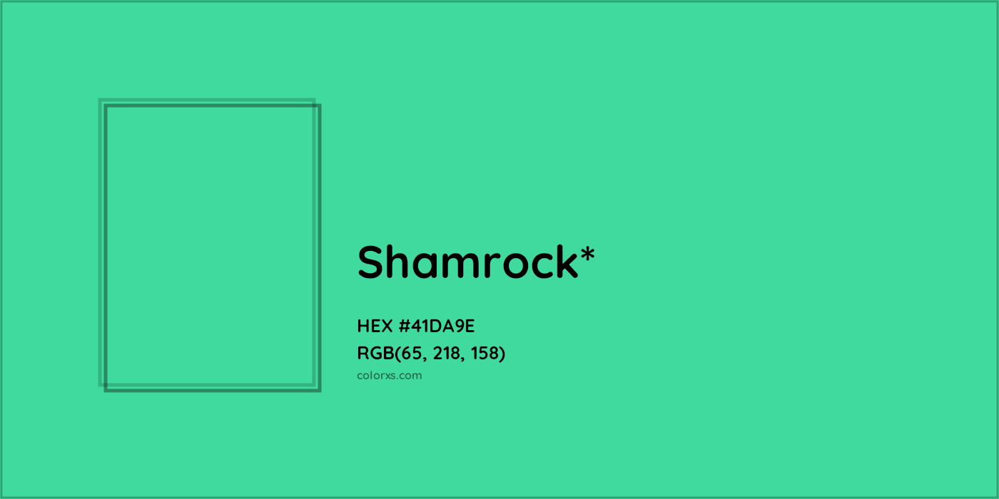 HEX #41DA9E Color Name, Color Code, Palettes, Similar Paints, Images