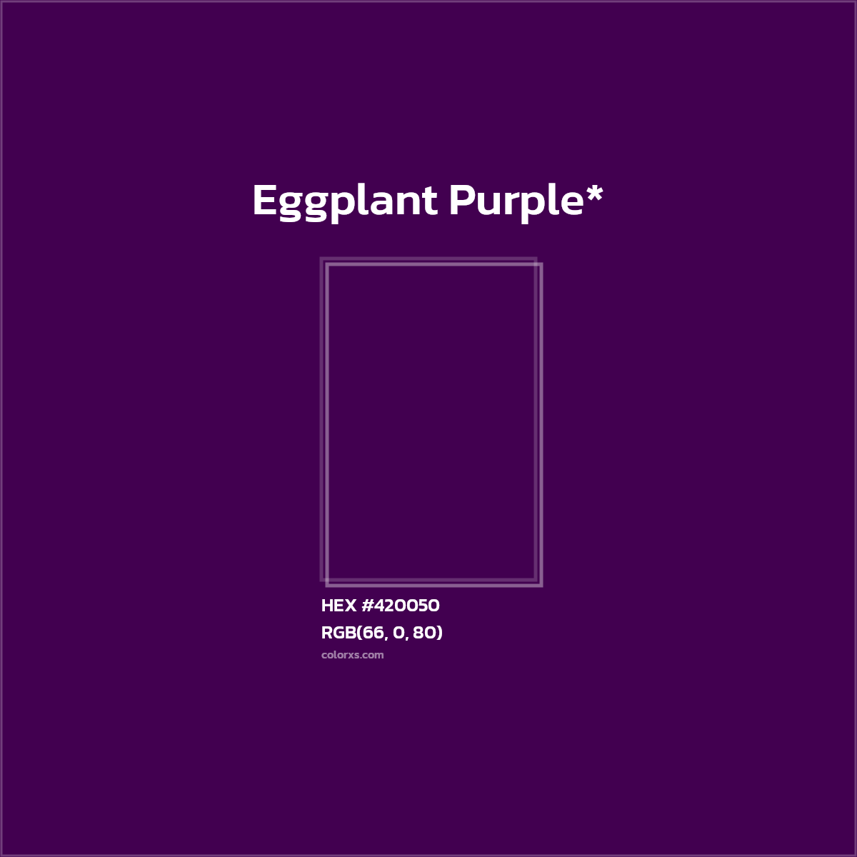 HEX #420050 Color Name, Color Code, Palettes, Similar Paints, Images