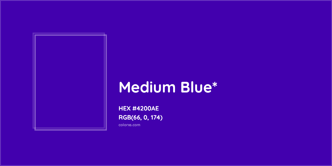 HEX #4200AE Color Name, Color Code, Palettes, Similar Paints, Images