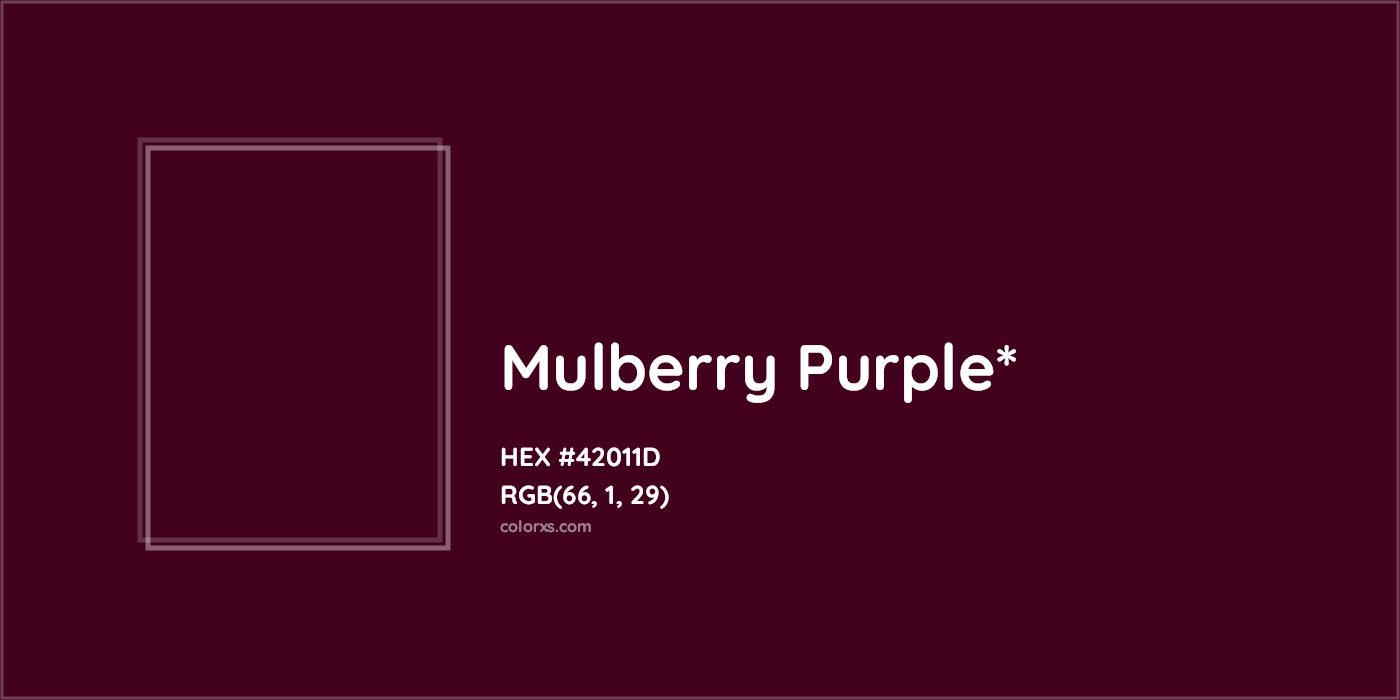 HEX #42011D Color Name, Color Code, Palettes, Similar Paints, Images
