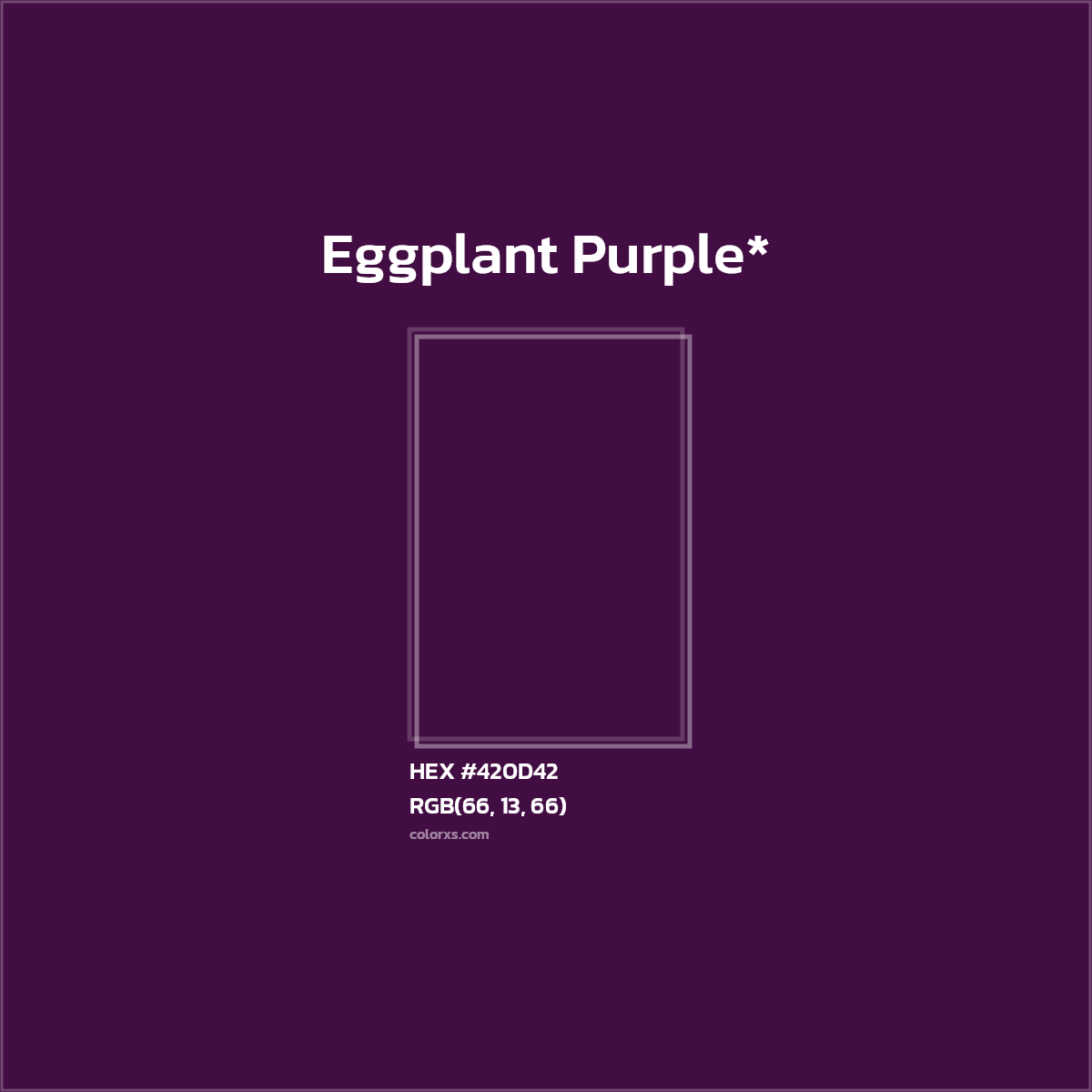 HEX #420D42 Color Name, Color Code, Palettes, Similar Paints, Images