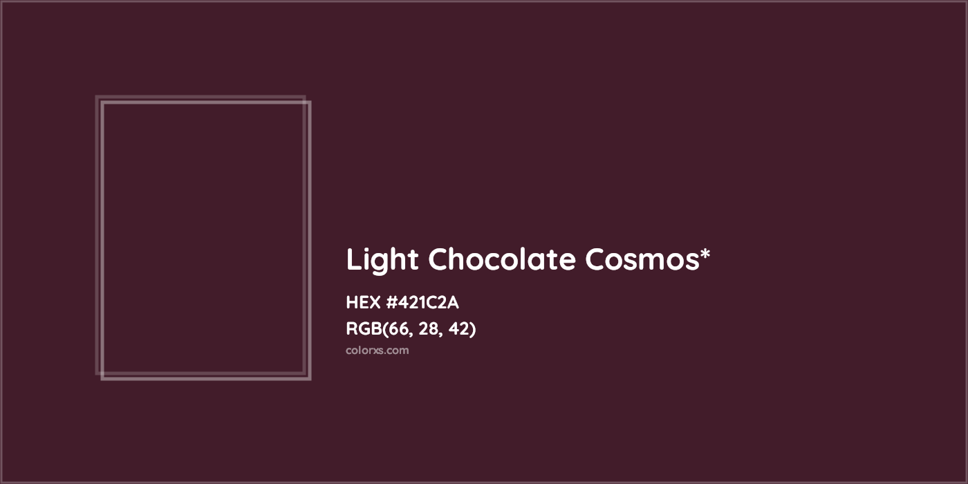 HEX #421C2A Color Name, Color Code, Palettes, Similar Paints, Images