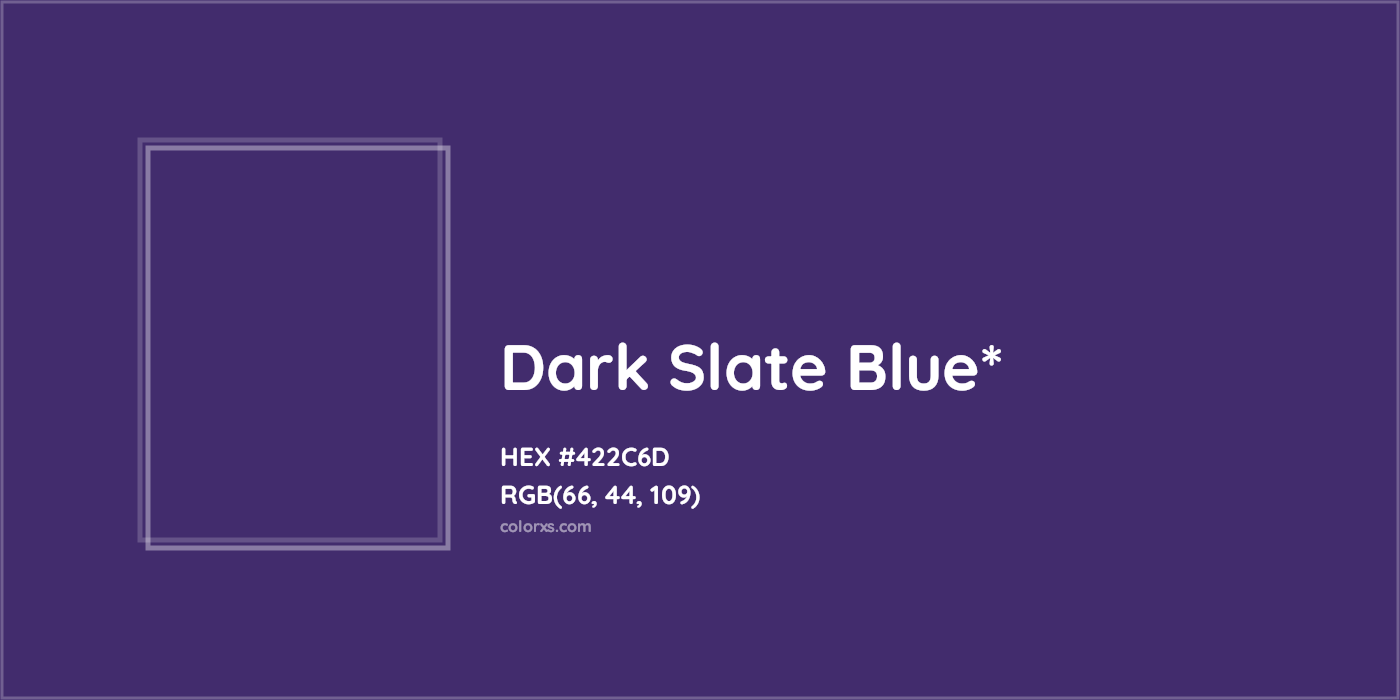 HEX #422C6D Color Name, Color Code, Palettes, Similar Paints, Images