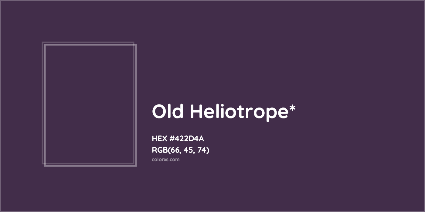 HEX #422D4A Color Name, Color Code, Palettes, Similar Paints, Images