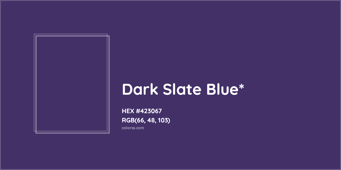 HEX #423067 Color Name, Color Code, Palettes, Similar Paints, Images