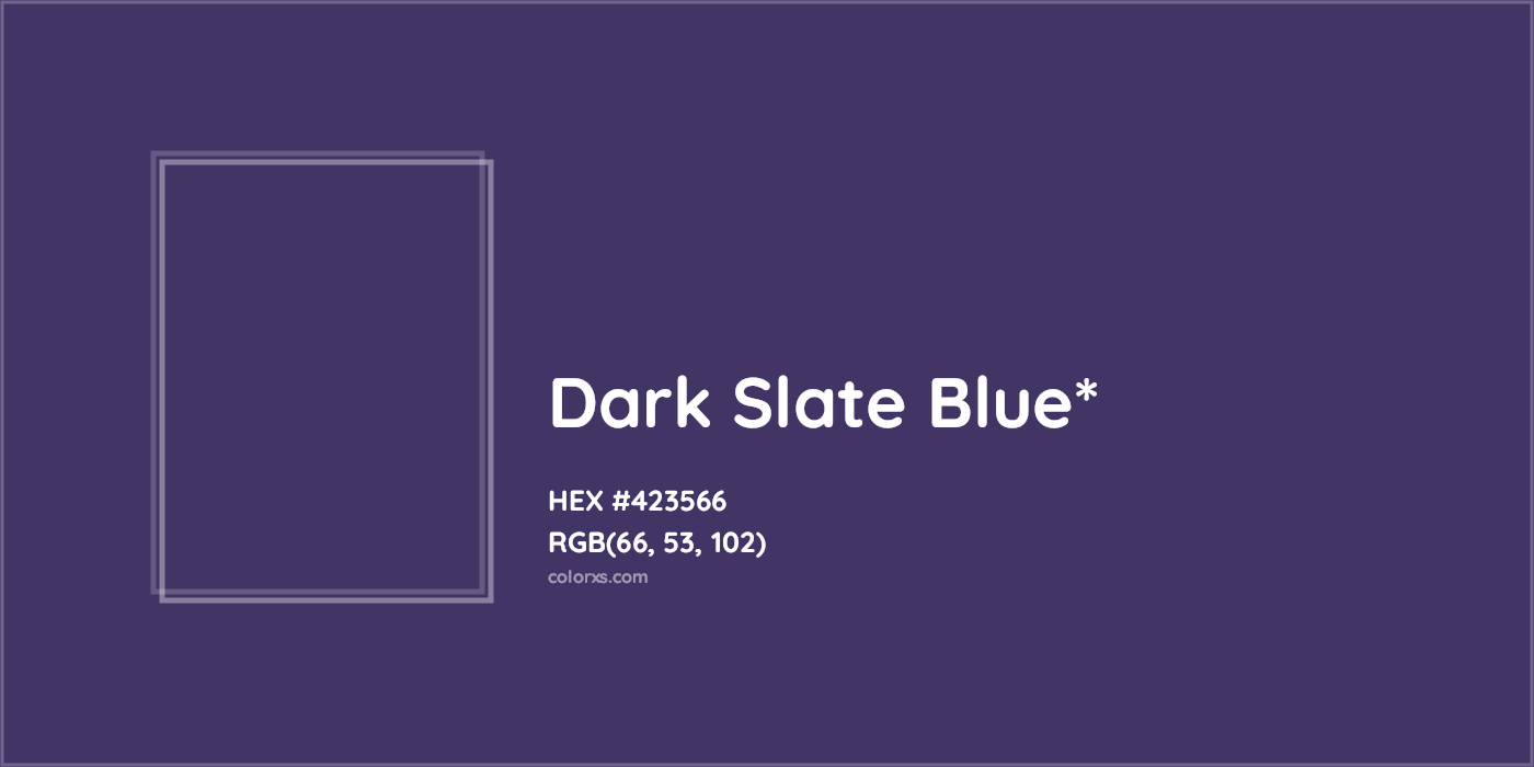 HEX #423566 Color Name, Color Code, Palettes, Similar Paints, Images
