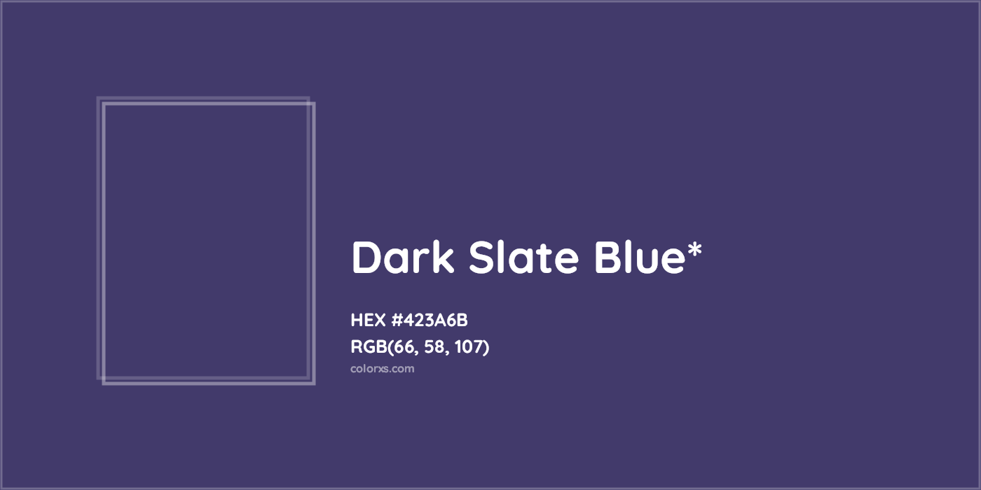 HEX #423A6B Color Name, Color Code, Palettes, Similar Paints, Images