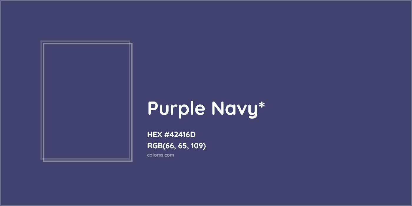 HEX #42416D Color Name, Color Code, Palettes, Similar Paints, Images