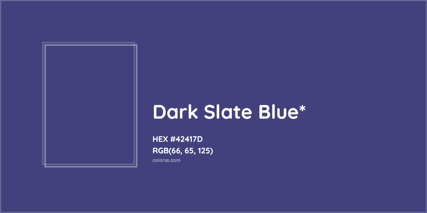 HEX #42417D Color Name, Color Code, Palettes, Similar Paints, Images