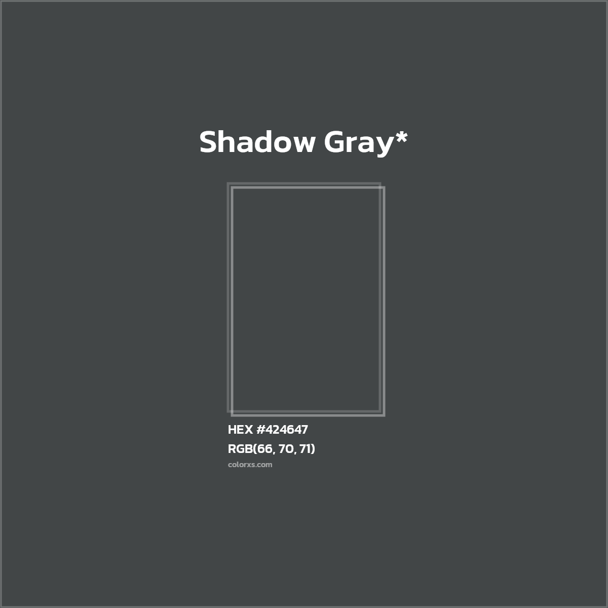 HEX #424647 Color Name, Color Code, Palettes, Similar Paints, Images