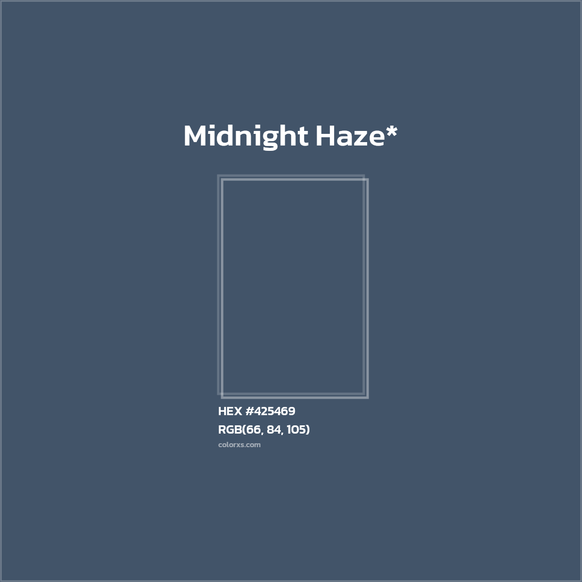 HEX #425469 Color Name, Color Code, Palettes, Similar Paints, Images