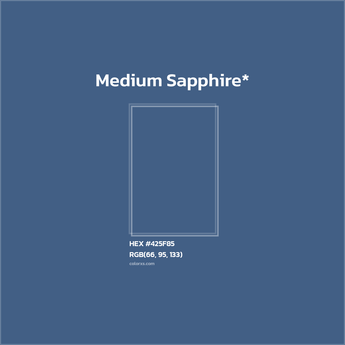 HEX #425F85 Color Name, Color Code, Palettes, Similar Paints, Images