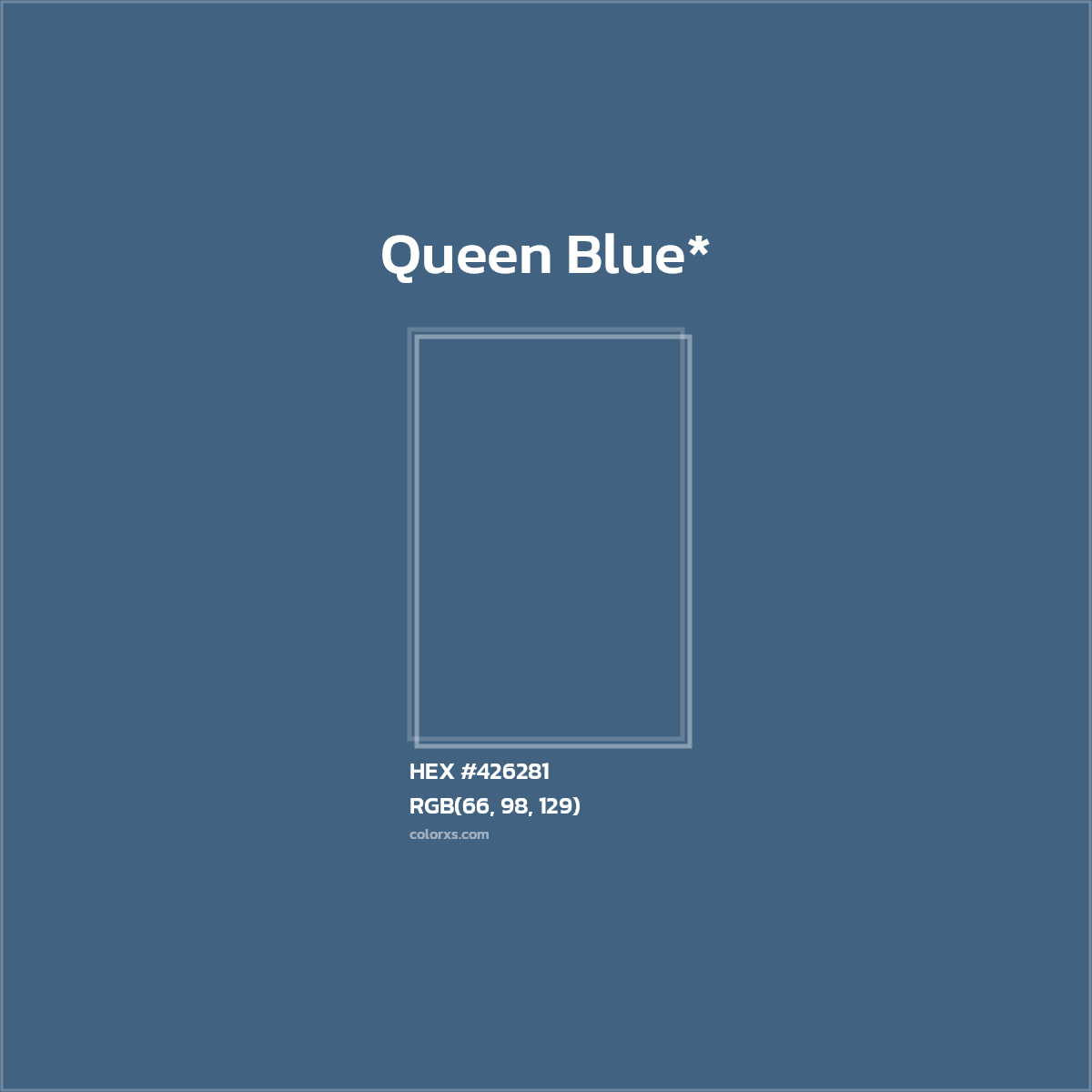 HEX #426281 Color Name, Color Code, Palettes, Similar Paints, Images