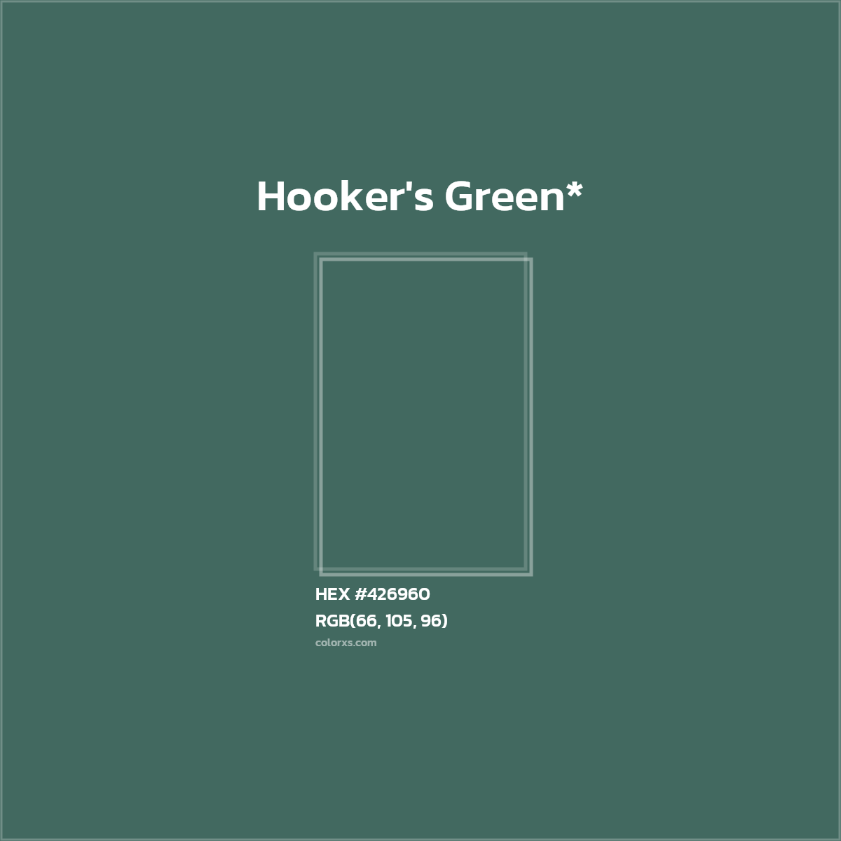HEX #426960 Color Name, Color Code, Palettes, Similar Paints, Images