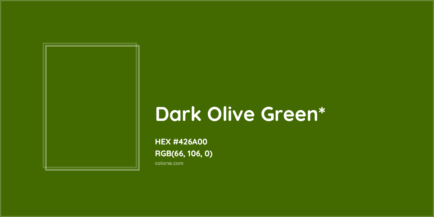 HEX #426A00 Color Name, Color Code, Palettes, Similar Paints, Images