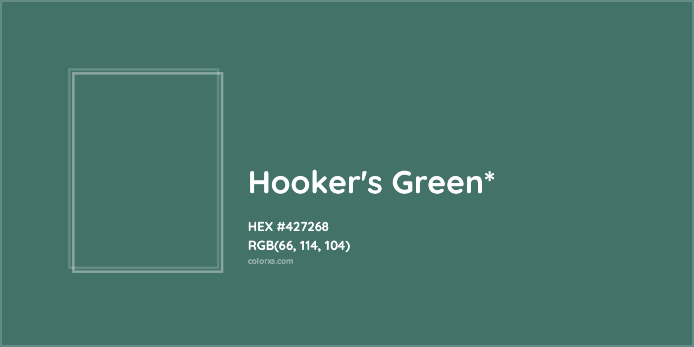 HEX #427268 Color Name, Color Code, Palettes, Similar Paints, Images