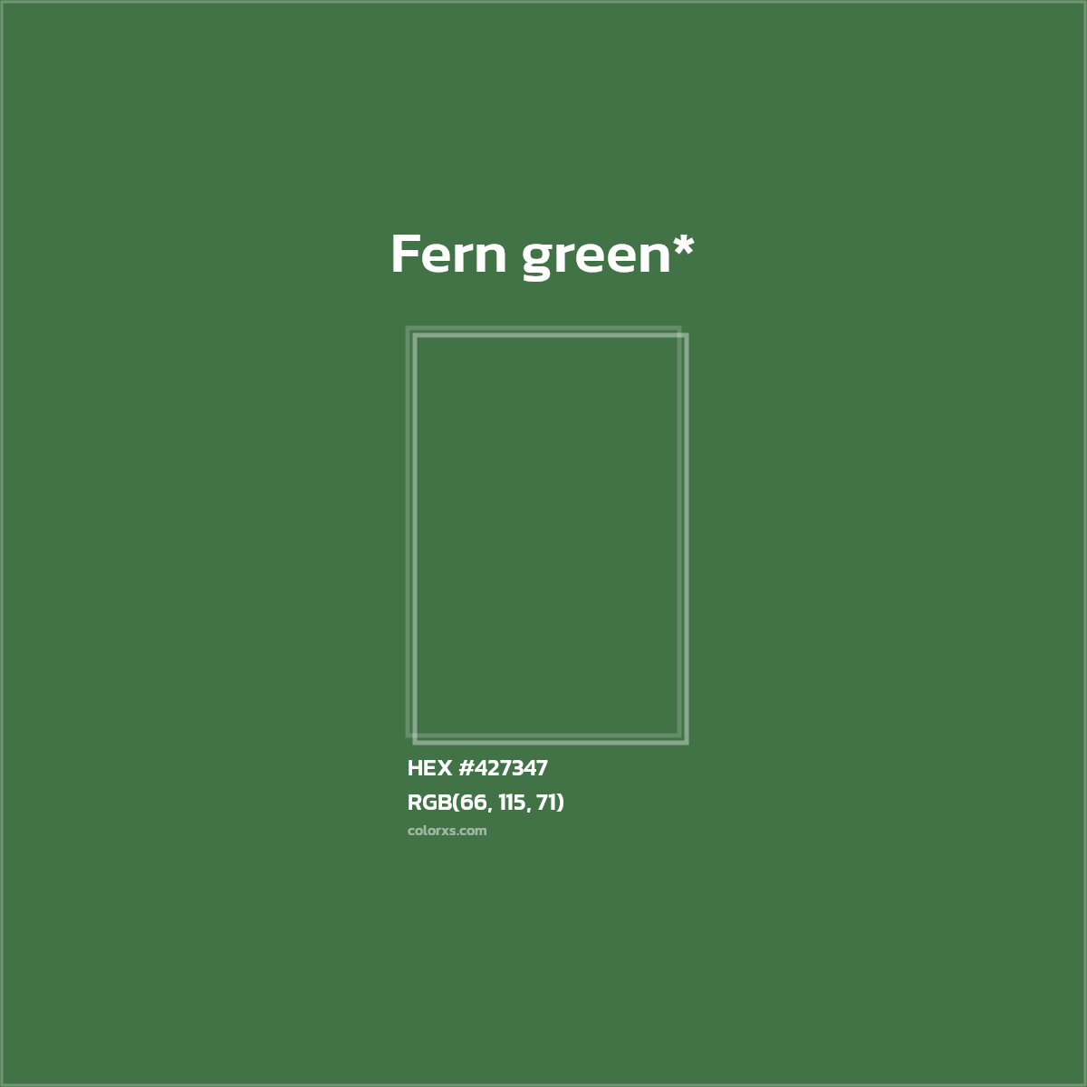 HEX #427347 Color Name, Color Code, Palettes, Similar Paints, Images