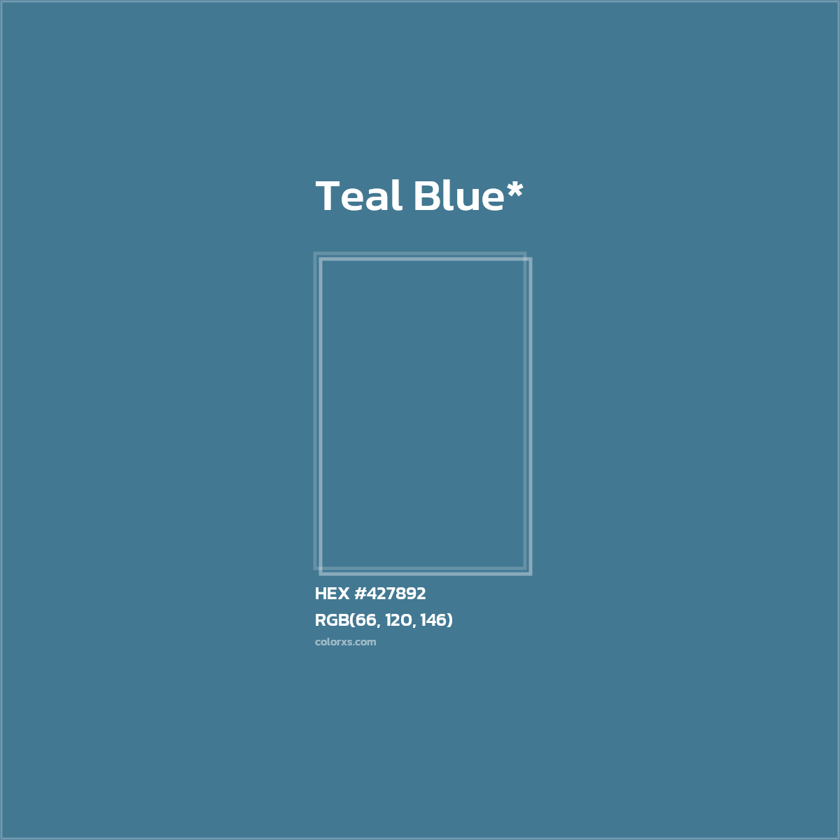 HEX #427892 Color Name, Color Code, Palettes, Similar Paints, Images