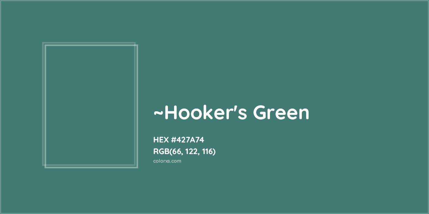 HEX #427A74 Color Name, Color Code, Palettes, Similar Paints, Images