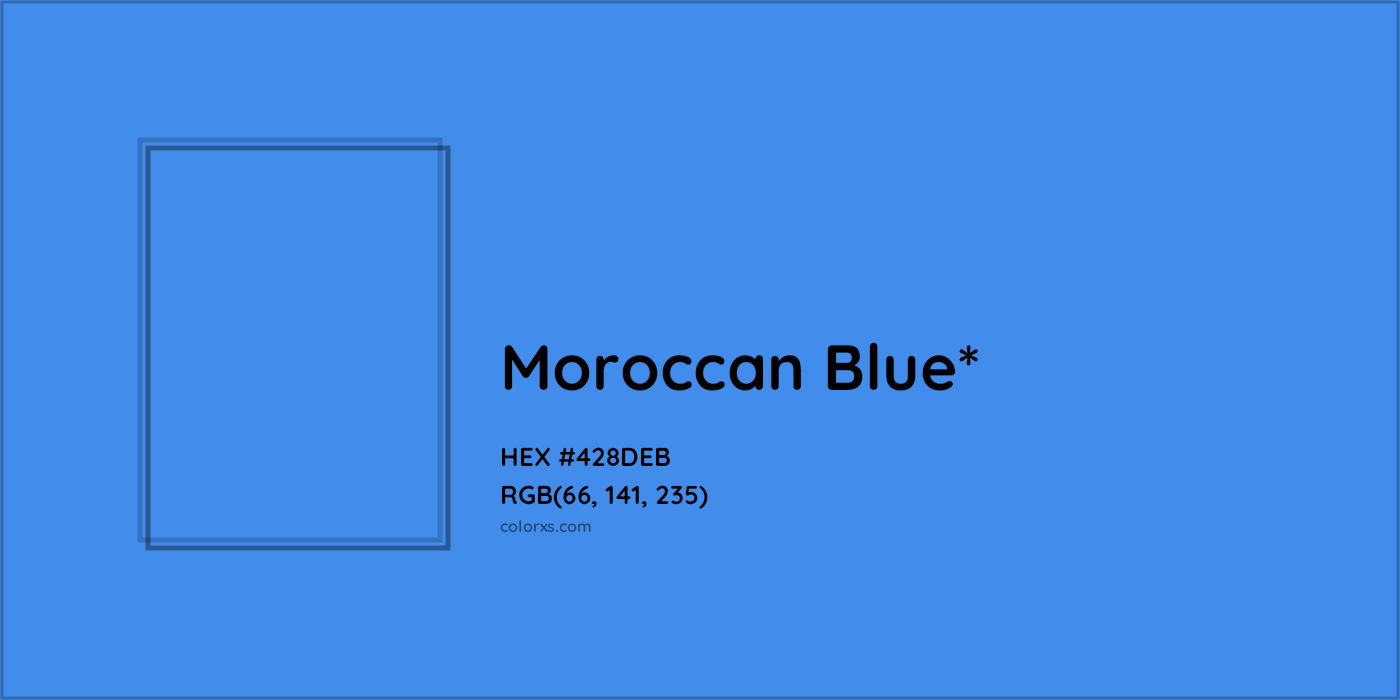 HEX #428DEB Color Name, Color Code, Palettes, Similar Paints, Images