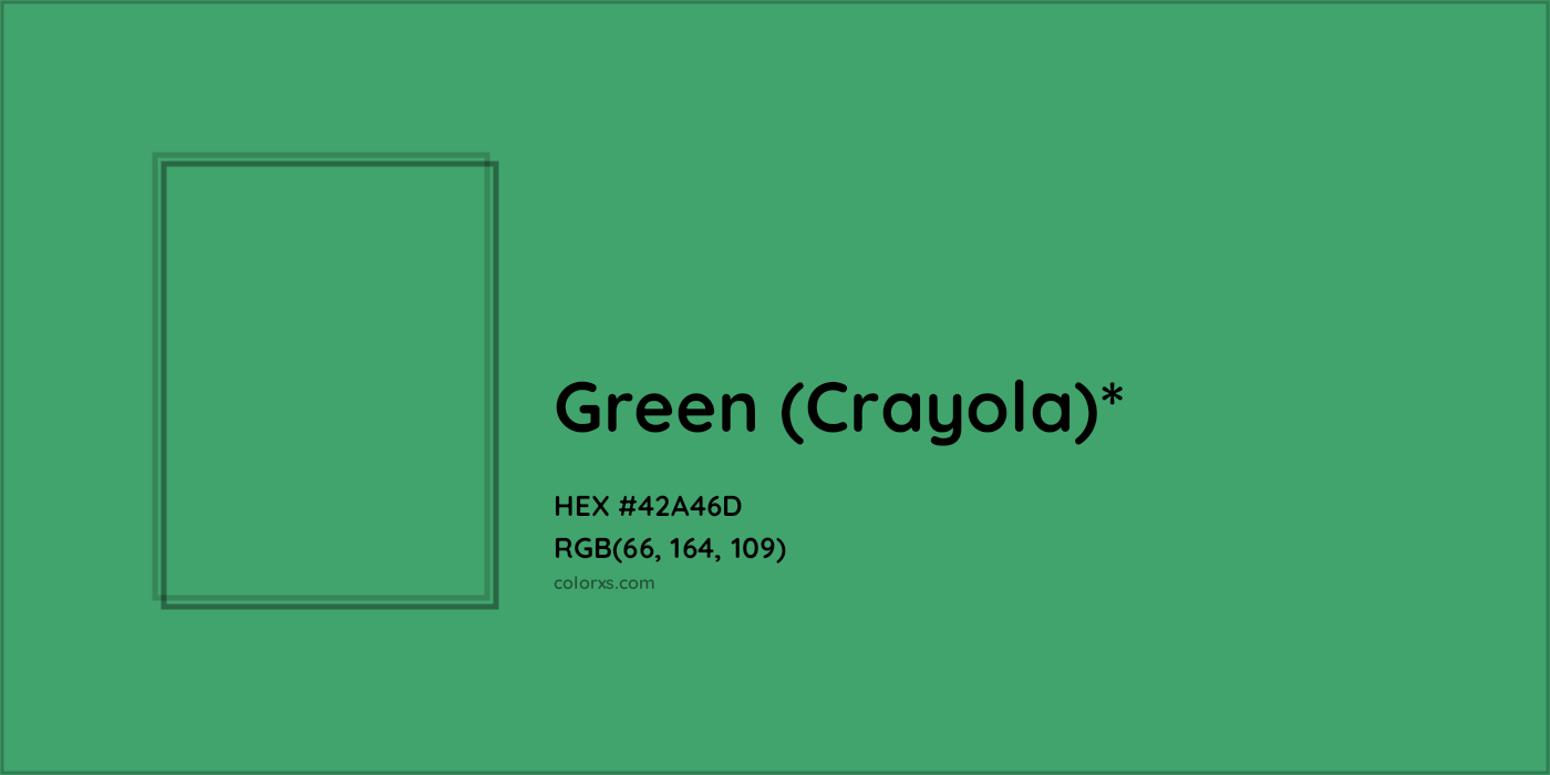 HEX #42A46D Color Name, Color Code, Palettes, Similar Paints, Images