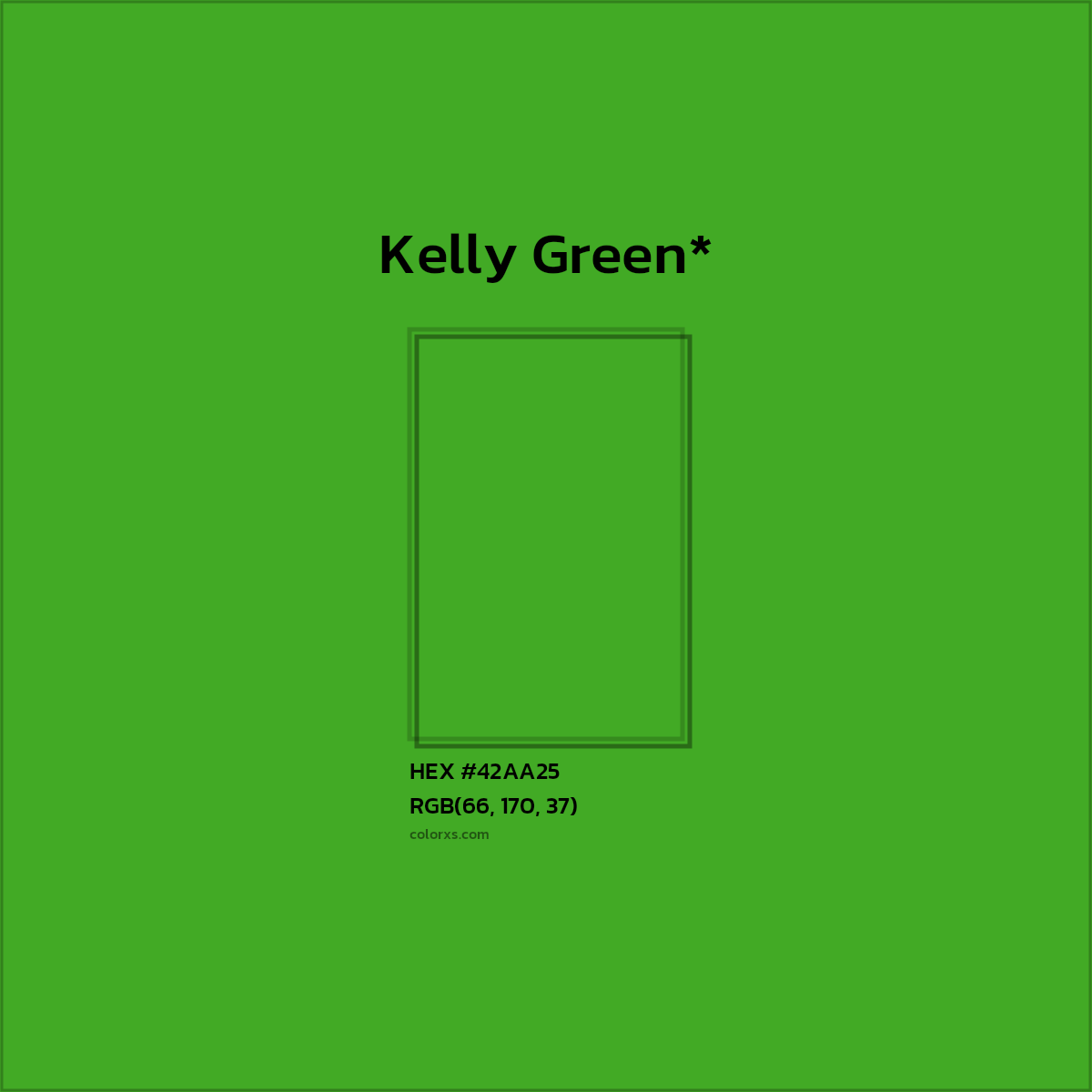 HEX #42AA25 Color Name, Color Code, Palettes, Similar Paints, Images