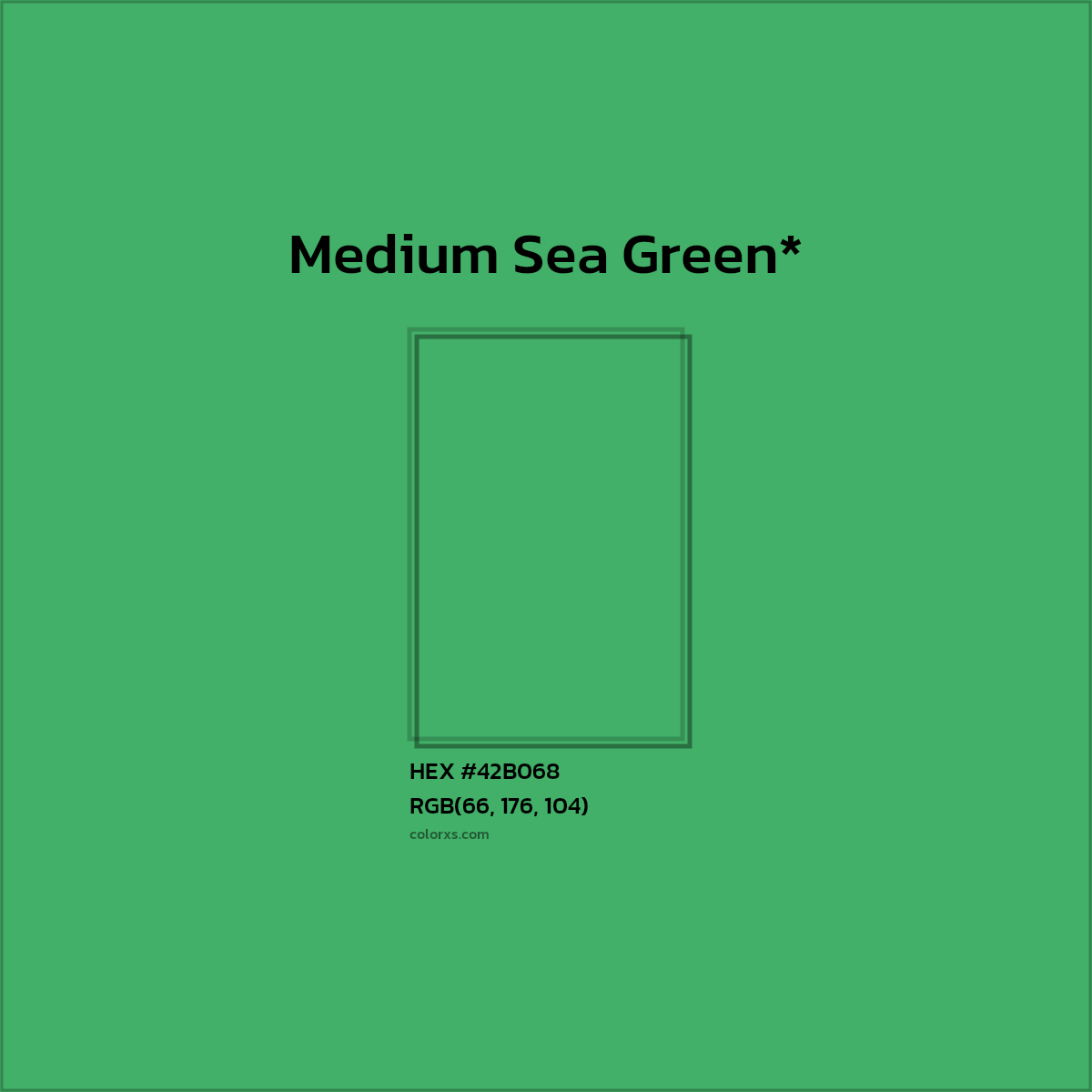 HEX #42B068 Color Name, Color Code, Palettes, Similar Paints, Images
