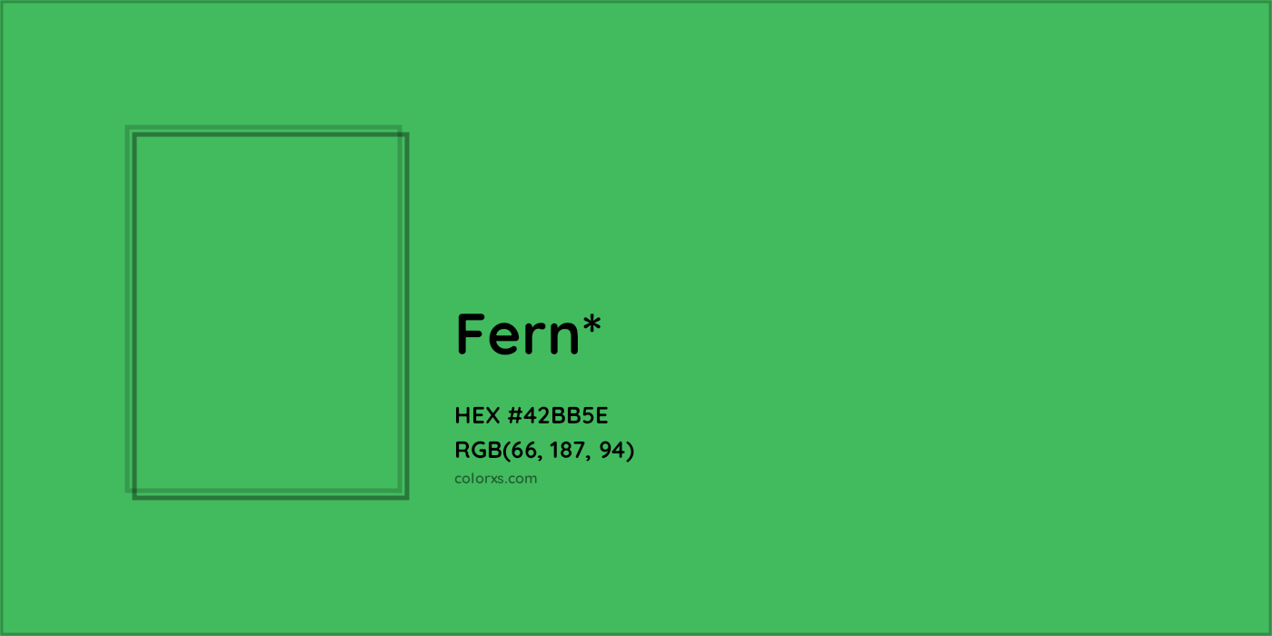 HEX #42BB5E Color Name, Color Code, Palettes, Similar Paints, Images