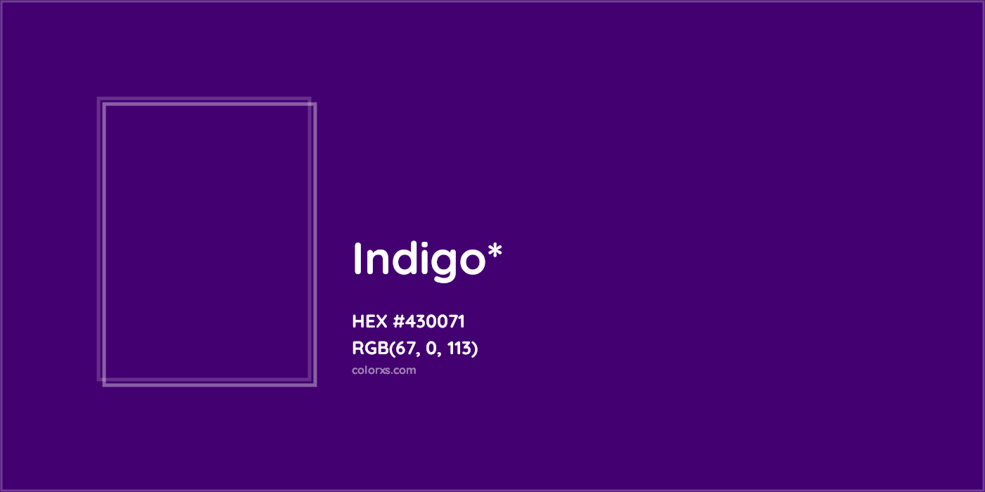 HEX #430071 Color Name, Color Code, Palettes, Similar Paints, Images