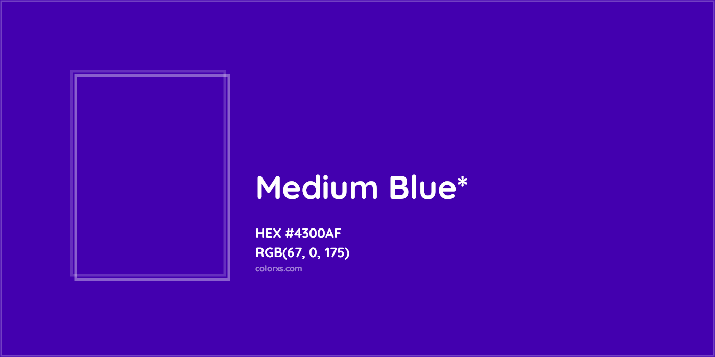 HEX #4300AF Color Name, Color Code, Palettes, Similar Paints, Images