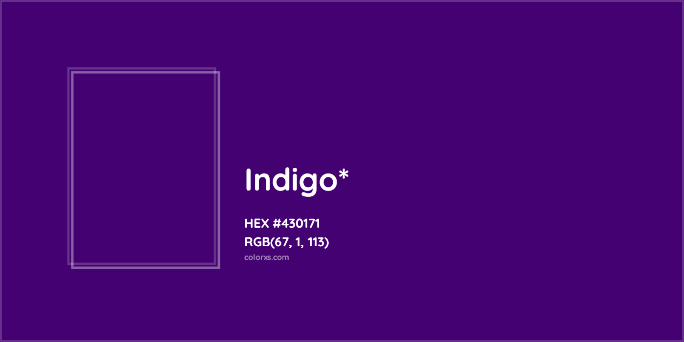 HEX #430171 Color Name, Color Code, Palettes, Similar Paints, Images