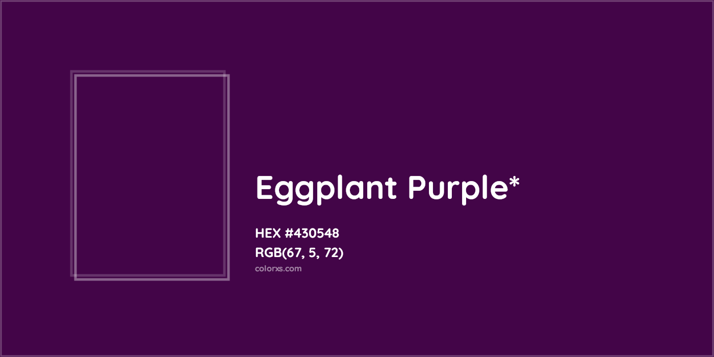 HEX #430548 Color Name, Color Code, Palettes, Similar Paints, Images