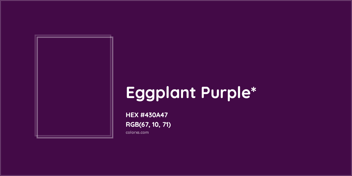 HEX #430A47 Color Name, Color Code, Palettes, Similar Paints, Images