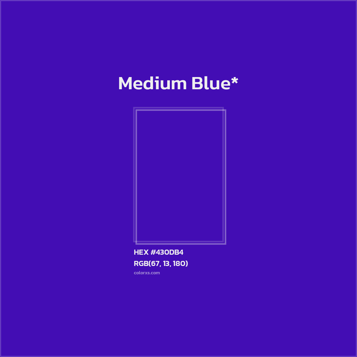 HEX #430DB4 Color Name, Color Code, Palettes, Similar Paints, Images