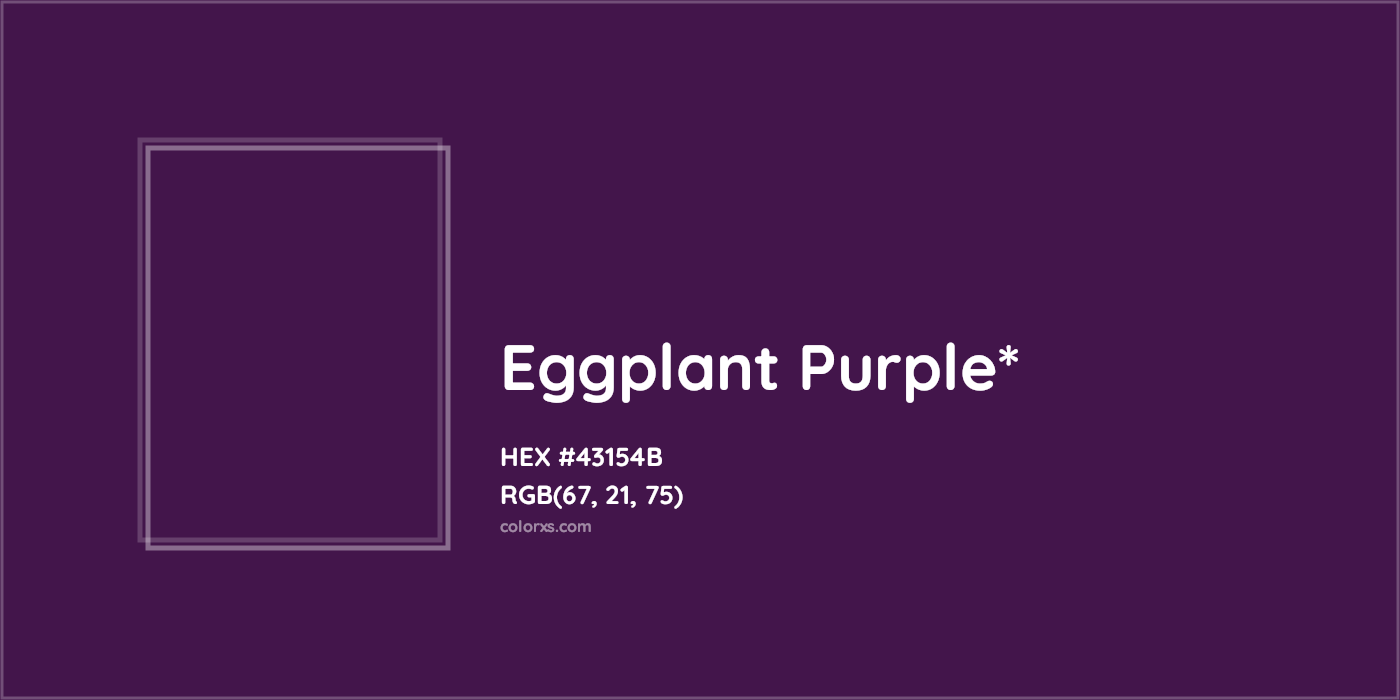 HEX #43154B Color Name, Color Code, Palettes, Similar Paints, Images