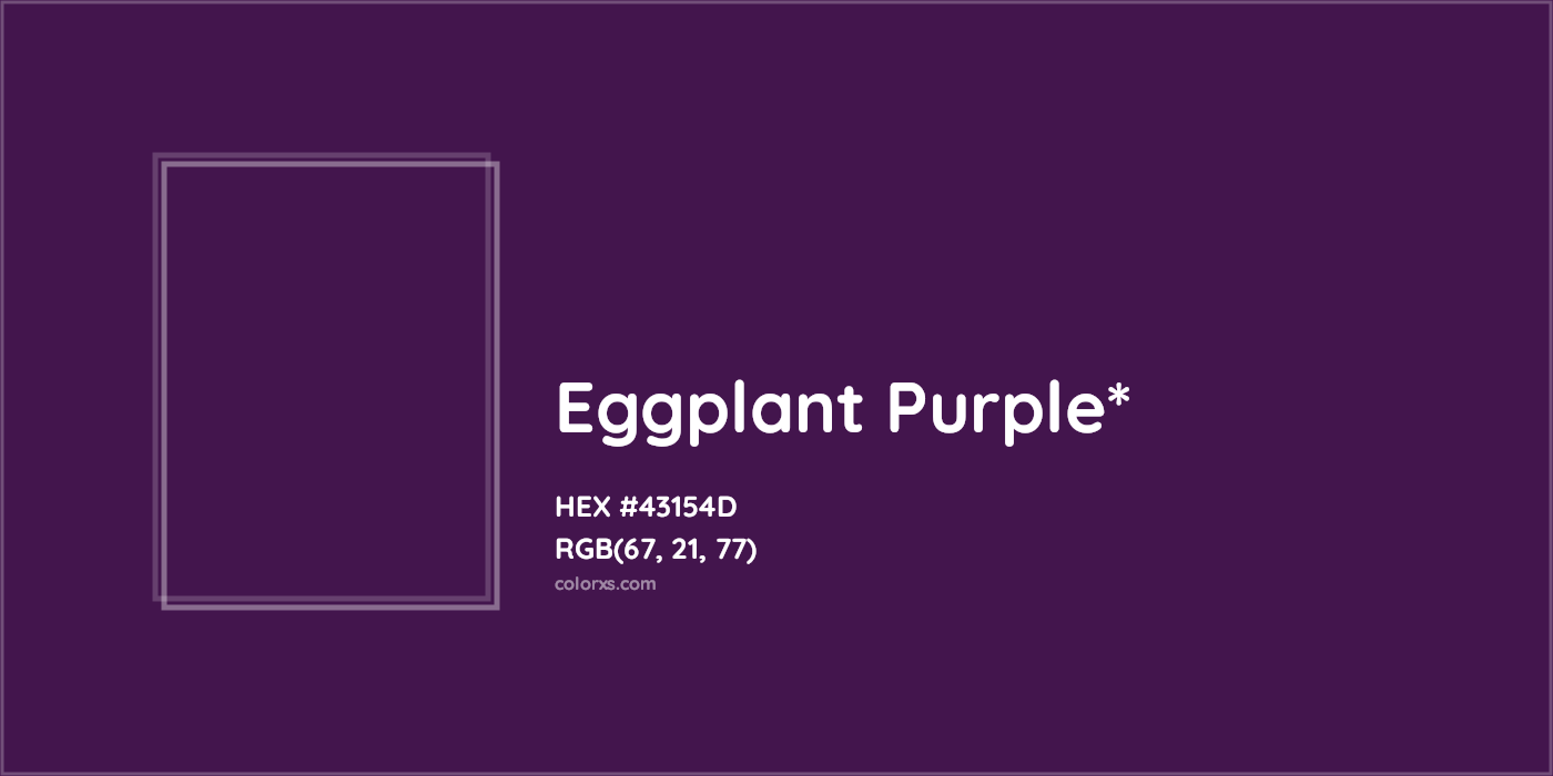 HEX #43154D Color Name, Color Code, Palettes, Similar Paints, Images