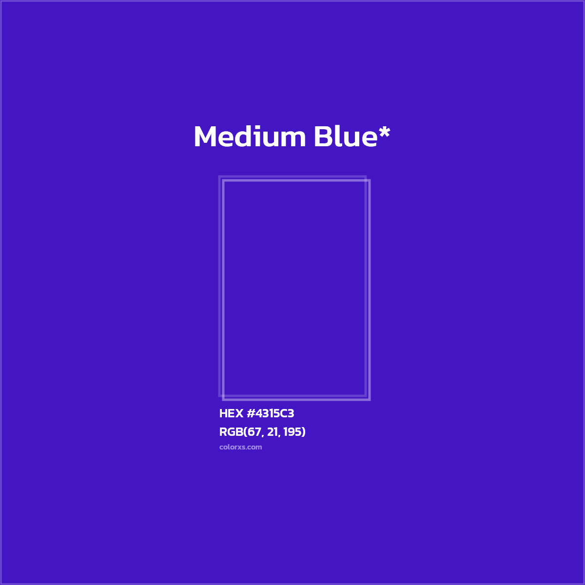 HEX #4315C3 Color Name, Color Code, Palettes, Similar Paints, Images