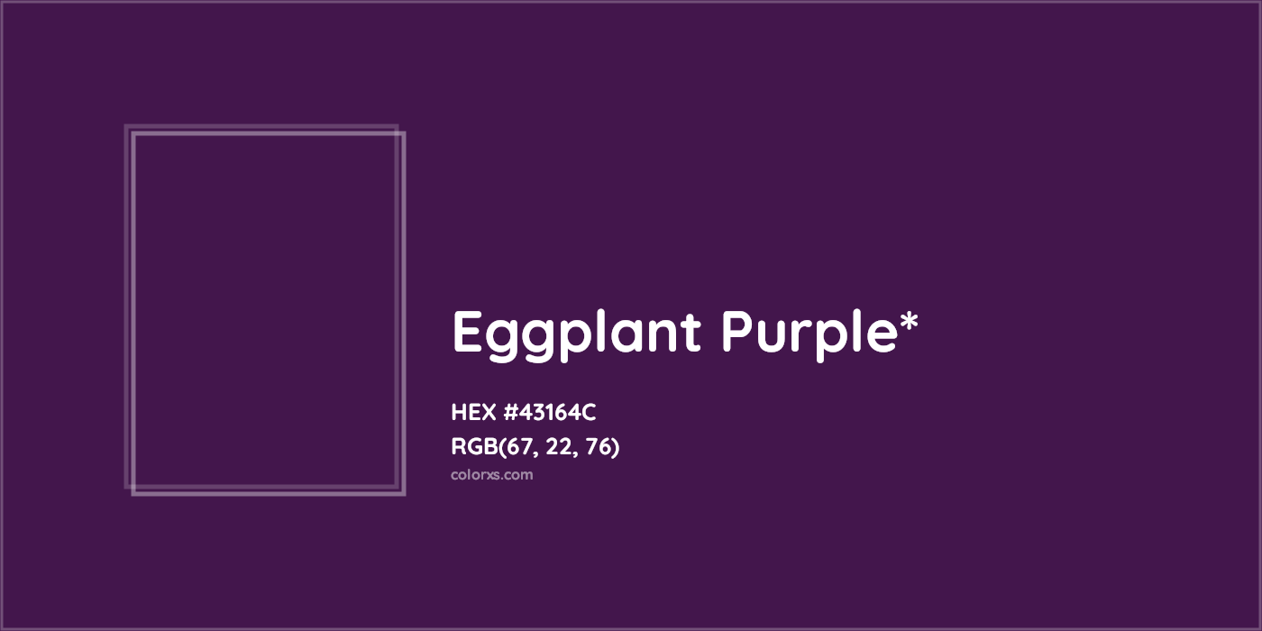 HEX #43164C Color Name, Color Code, Palettes, Similar Paints, Images