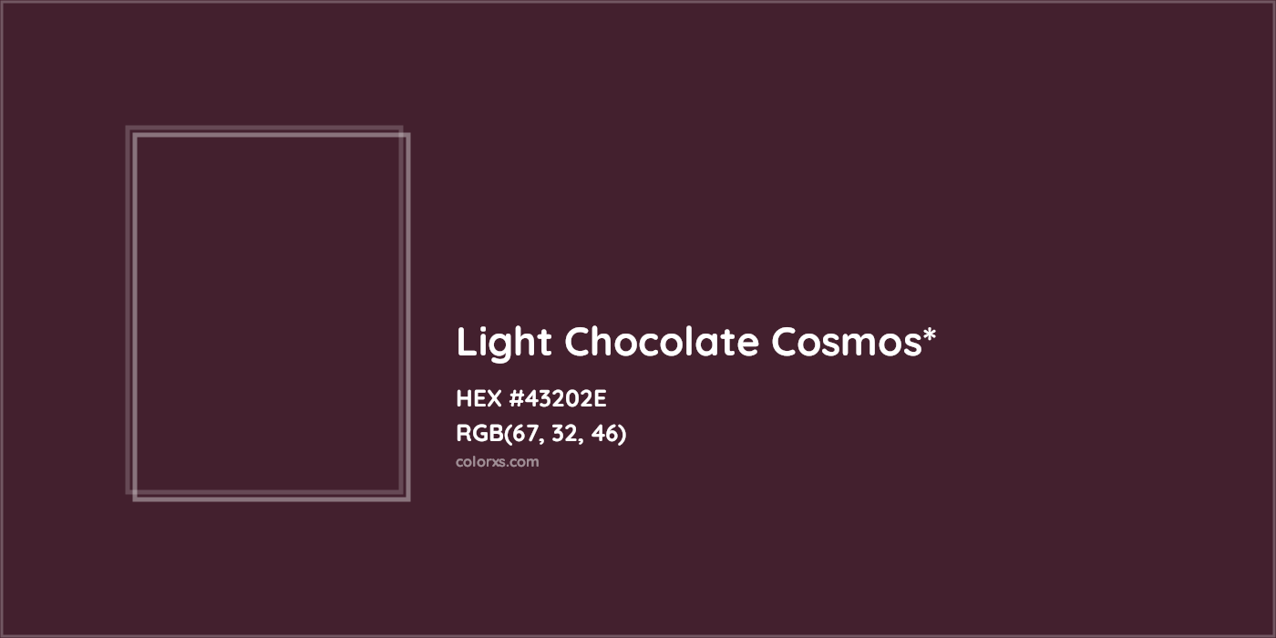 HEX #43202E Color Name, Color Code, Palettes, Similar Paints, Images