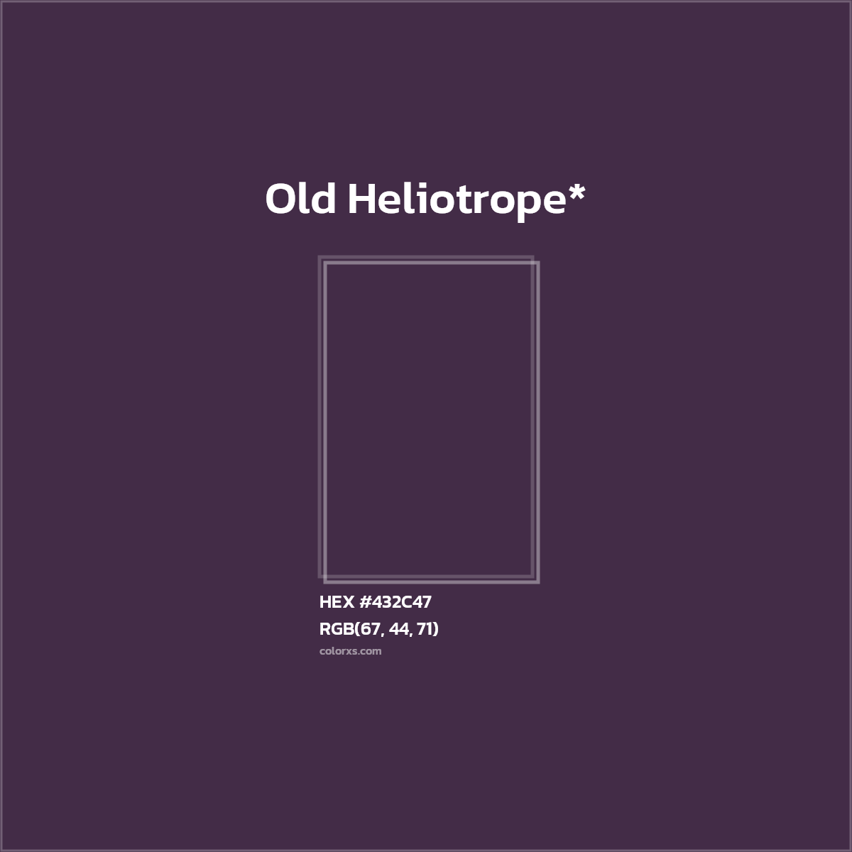 HEX #432C47 Color Name, Color Code, Palettes, Similar Paints, Images