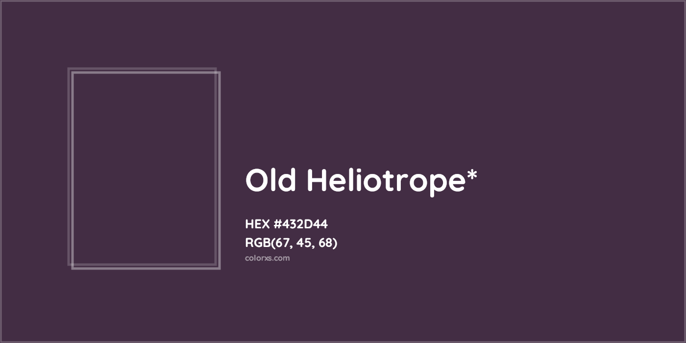 HEX #432D44 Color Name, Color Code, Palettes, Similar Paints, Images