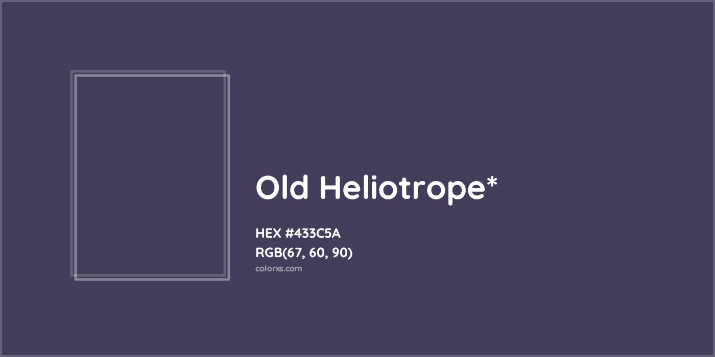 HEX #433C5A Color Name, Color Code, Palettes, Similar Paints, Images